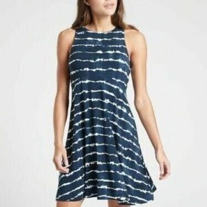 Athleta Santorini Thera Print Tie Dye Dress